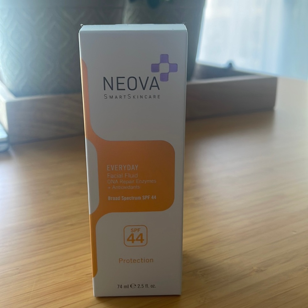 Neova everyday facial fluid spf 74ml double as a morning moisturizer